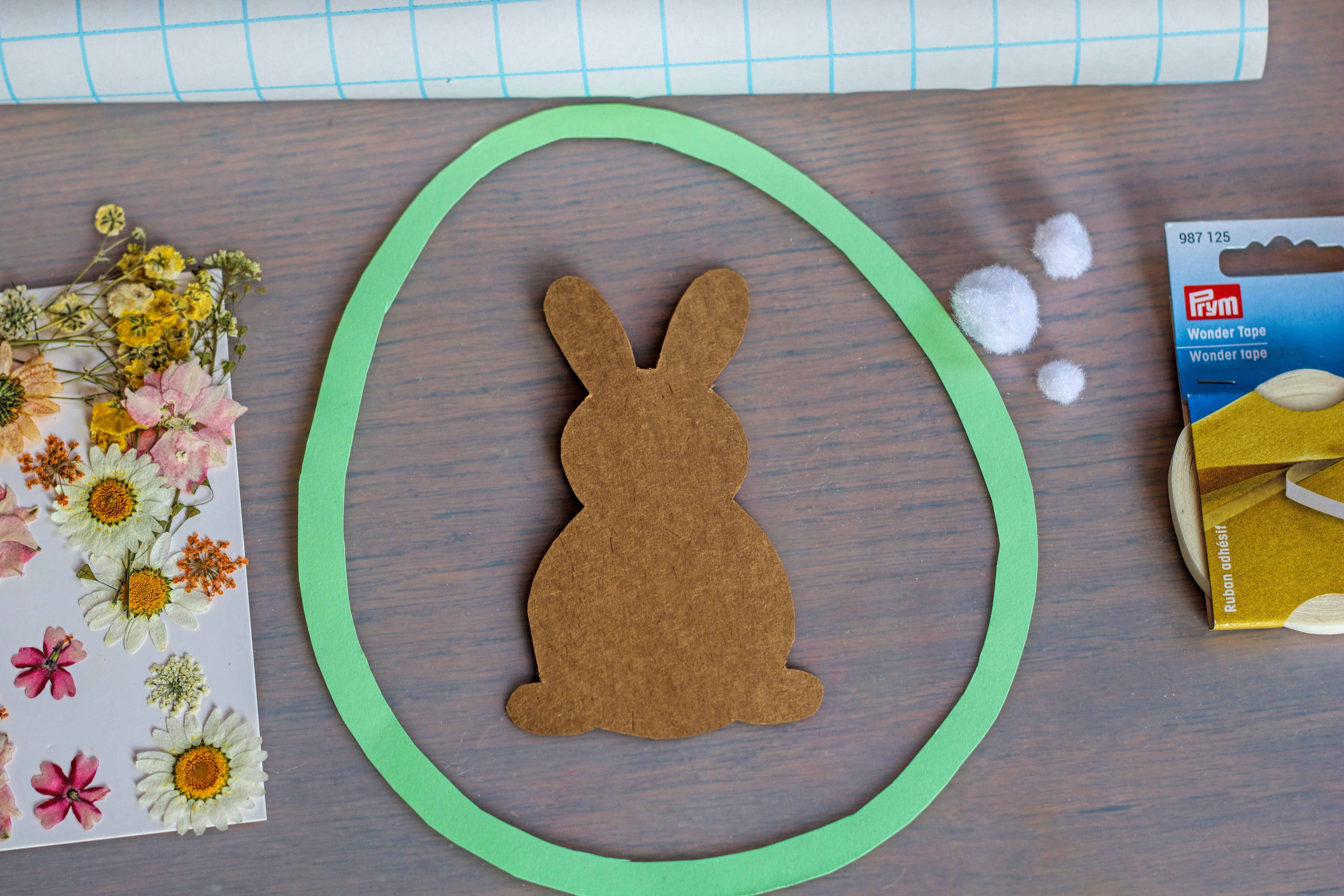 Fensterbild Kleinkind U3 Ostern einfach 1 Jahr 2 Jahre 3 Jahre