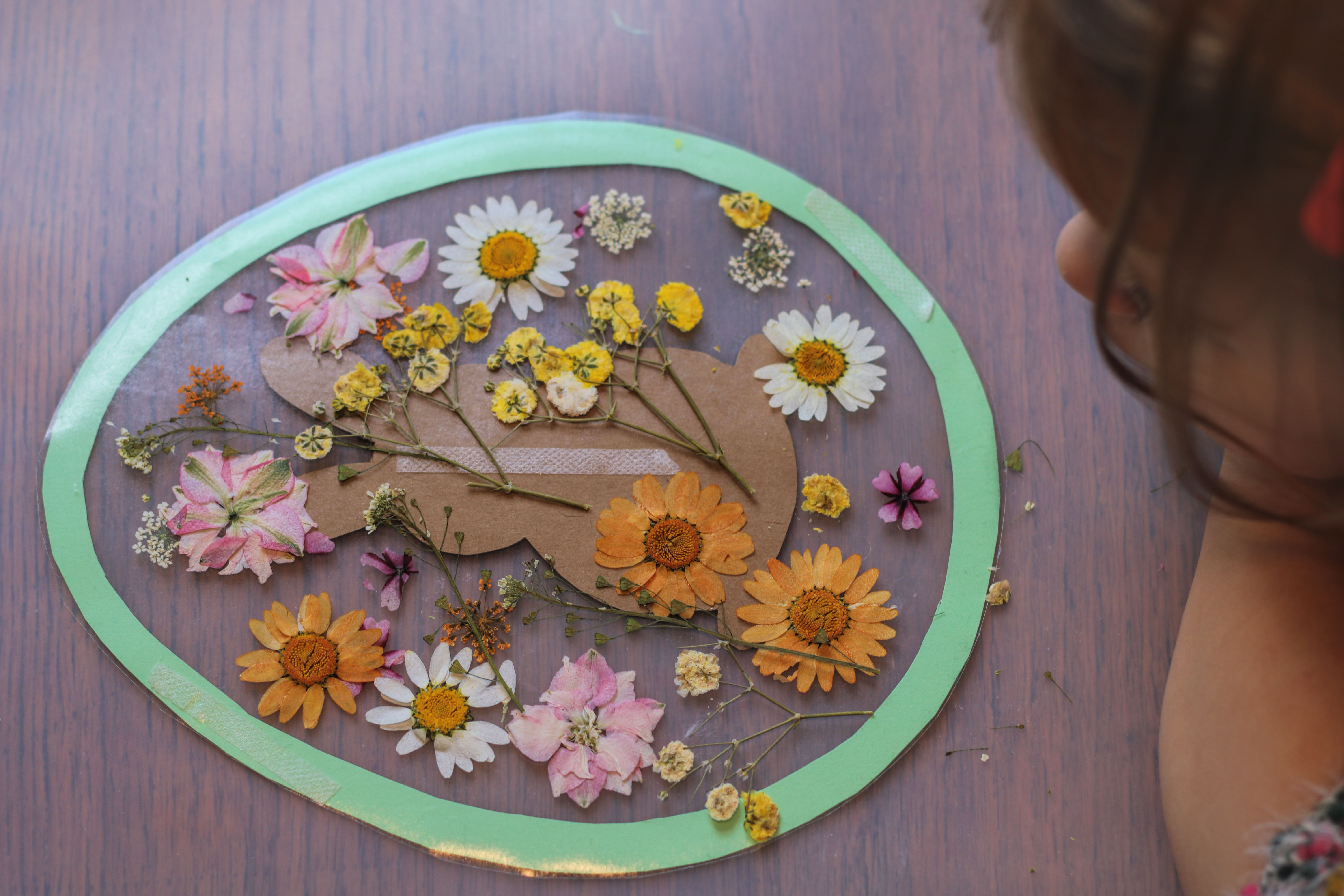 Fensterbild Kleinkind U3 Ostern einfach 1 Jahr 2 Jahre 3 Jahre