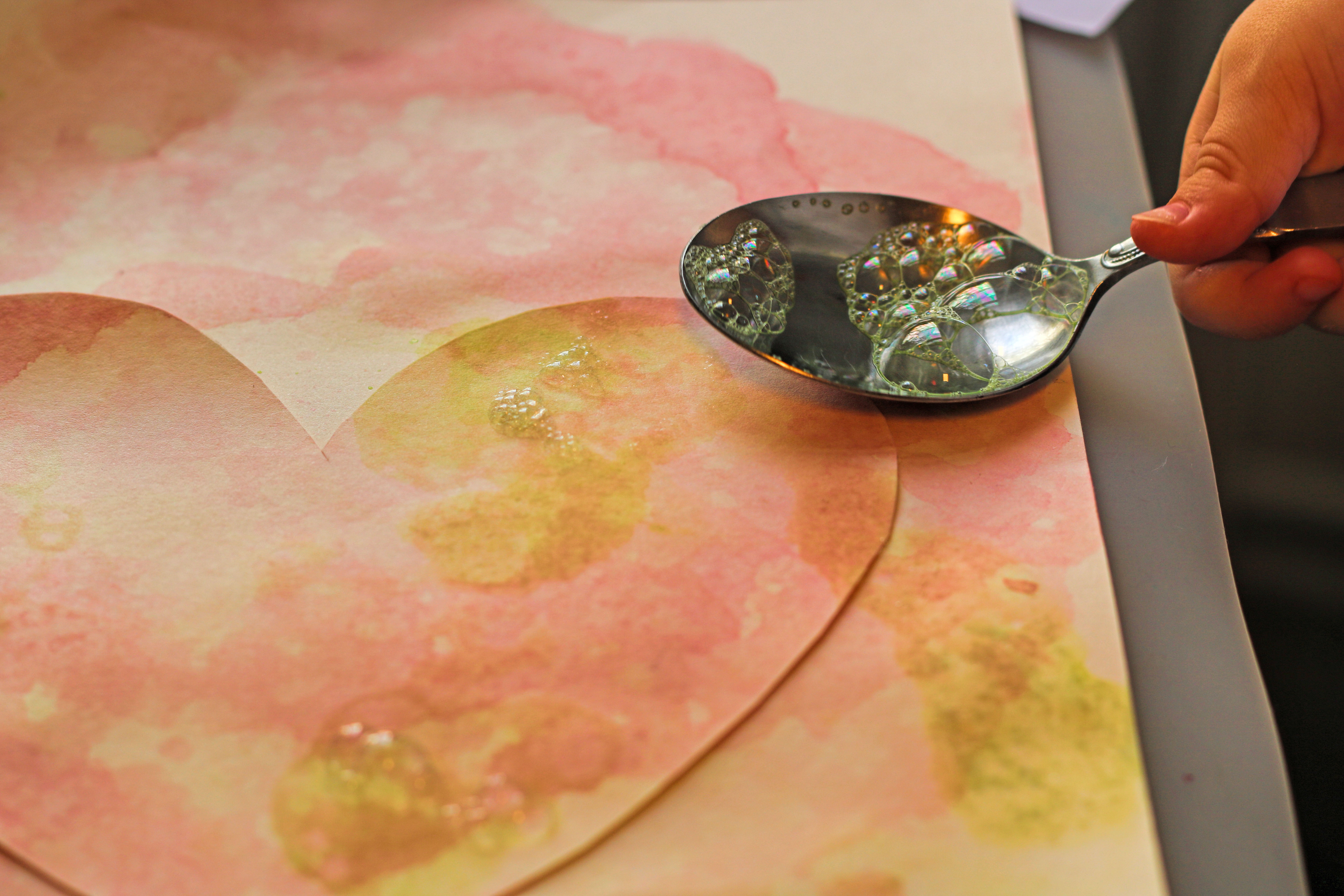 Kleinkind Technik Pustebild