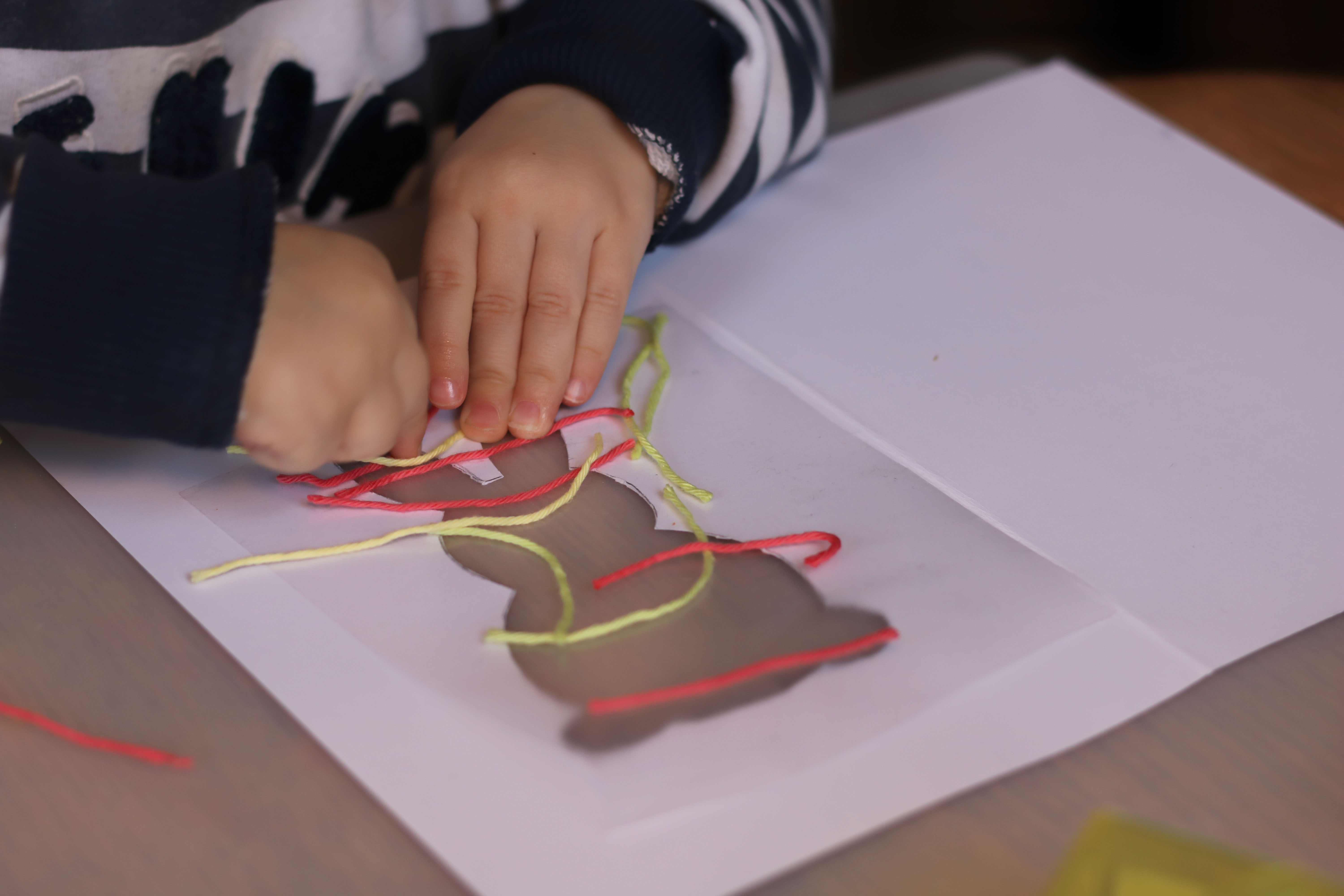 Woolen Bunny: Making Easter Decorations