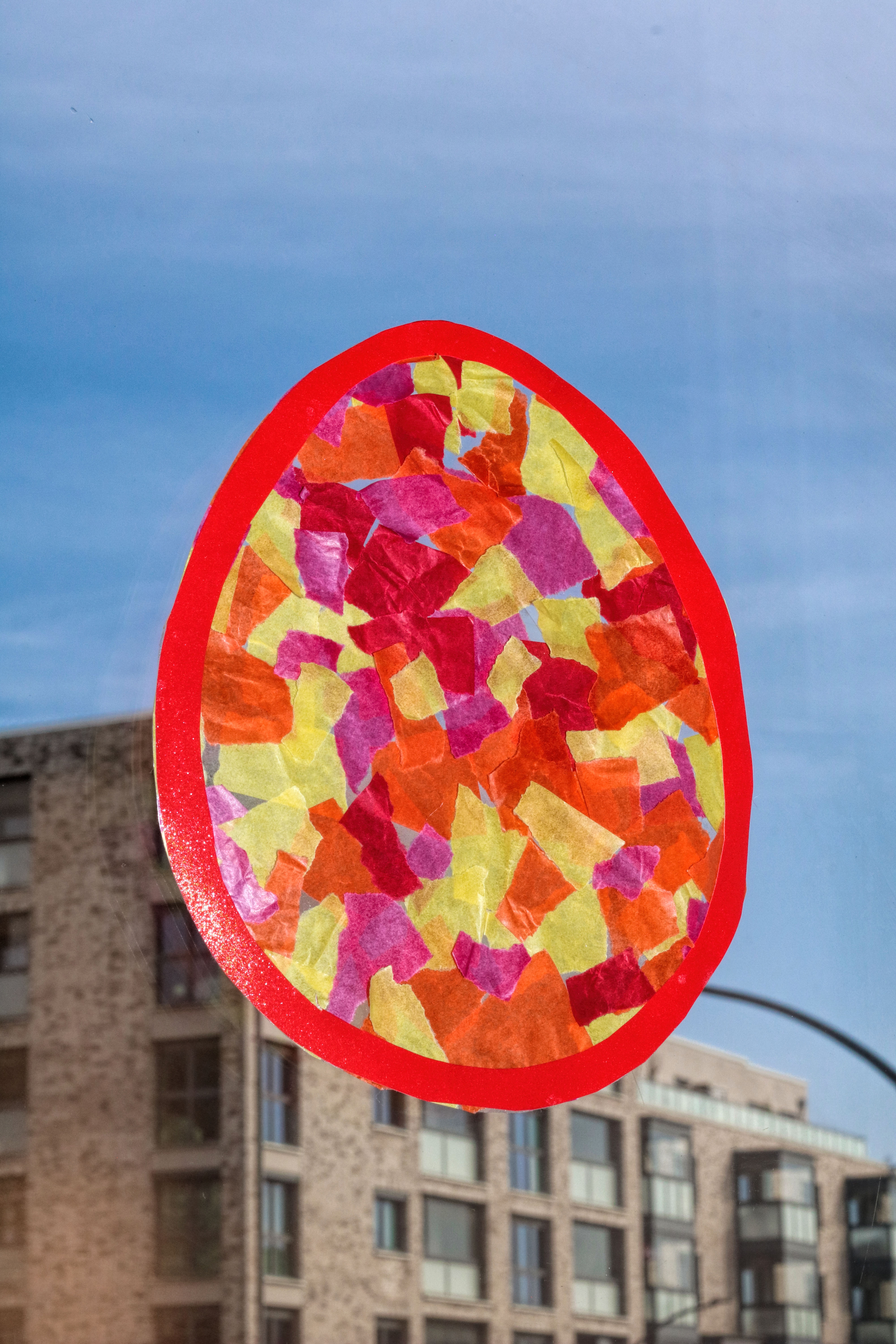 Window Decal: Toddler, Transparent Paper
