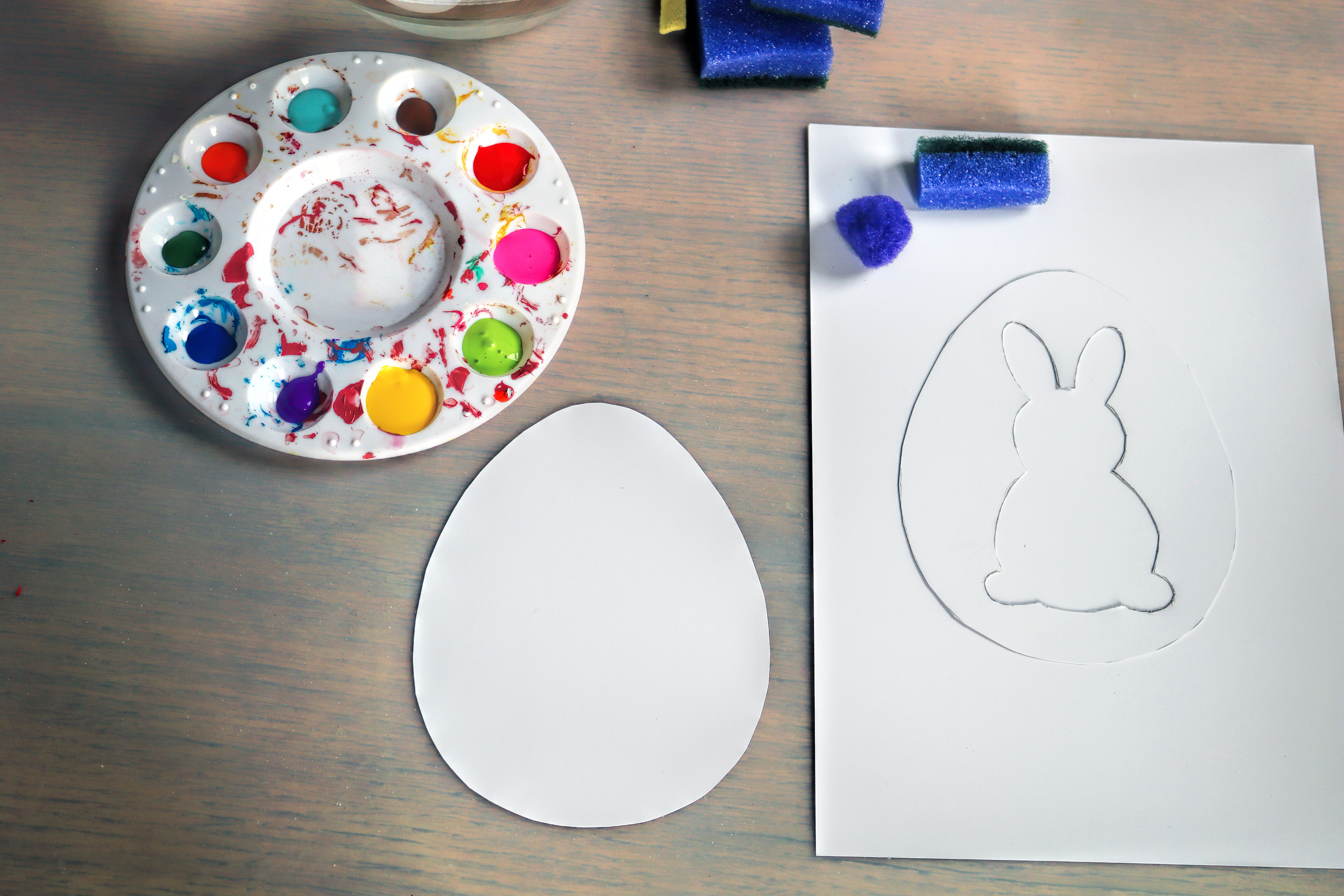 Finger painting crafts for toddlers